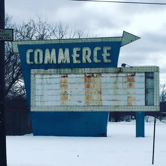 Commerce Drive-In Theatre - Winter 2016